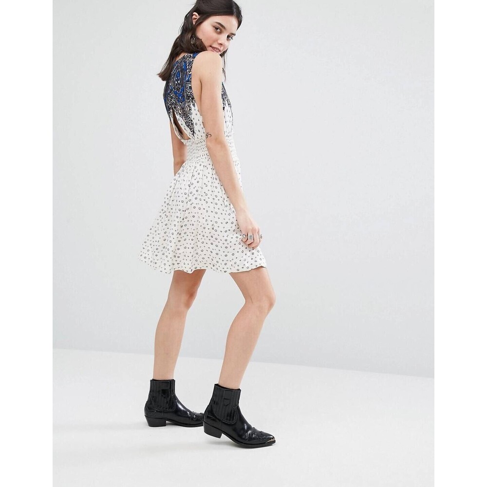 Free People Walking Dreams Skater Dress Medium - Picture 4 of 9